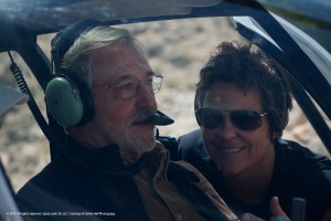 Space Junk film director Melissa Butts with Don Kessler, former head of NASA’s Orbital Debris Office.